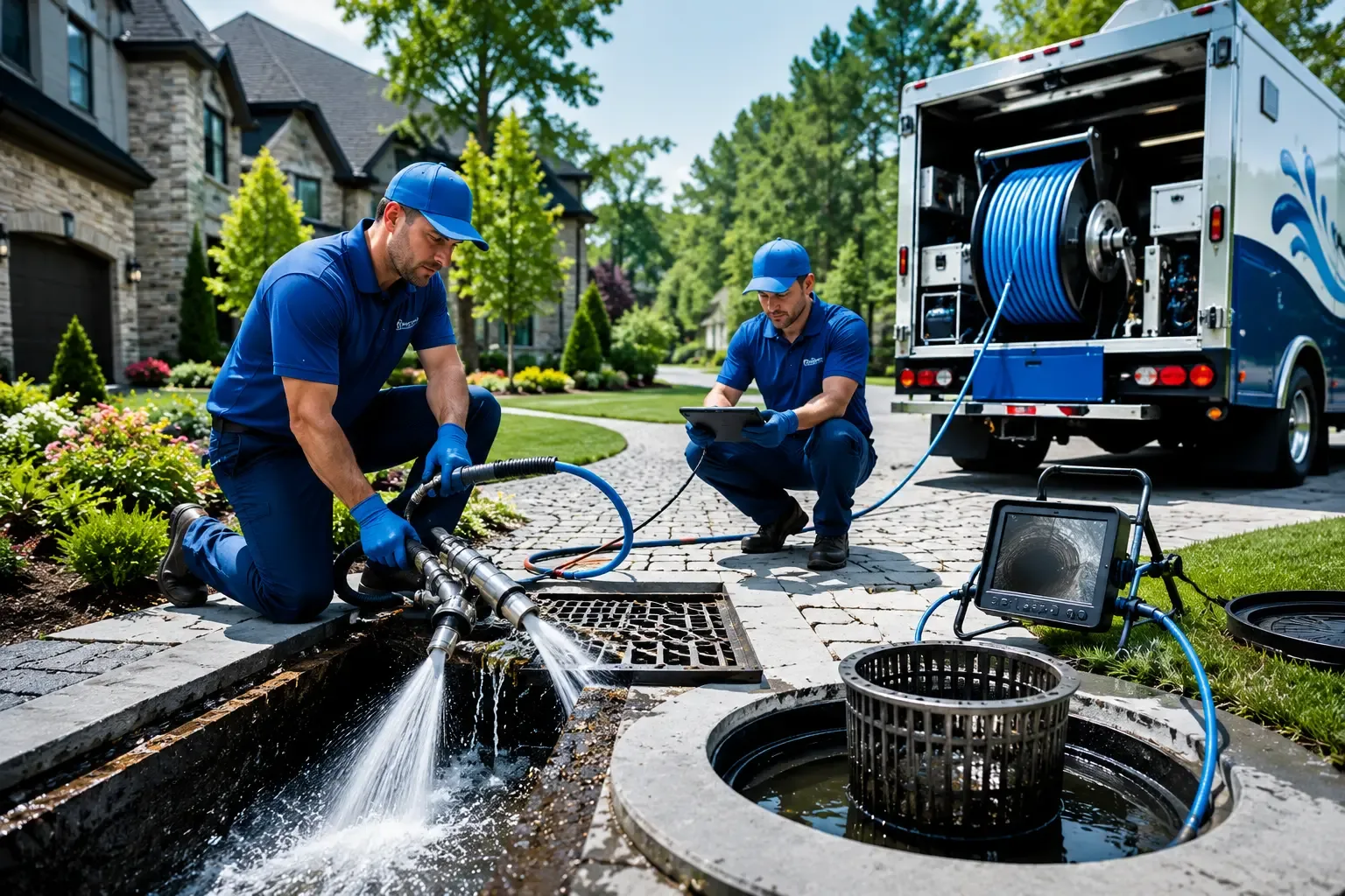 Local outdoor drain cleaning professionals in Hoople, ND